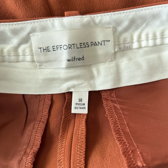 Aritzia Wilfred Effortless Pant Size 10 - Picture 9 of 10